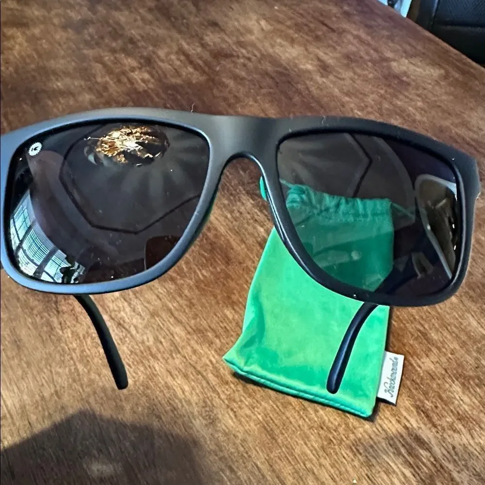 NWOT Men's Knockaround Torrey Pines Sunglasses in Matte Black
